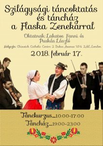 Hungarian folk dance workshop and evening tanchaz with special guests from Hungary only this weekend in London