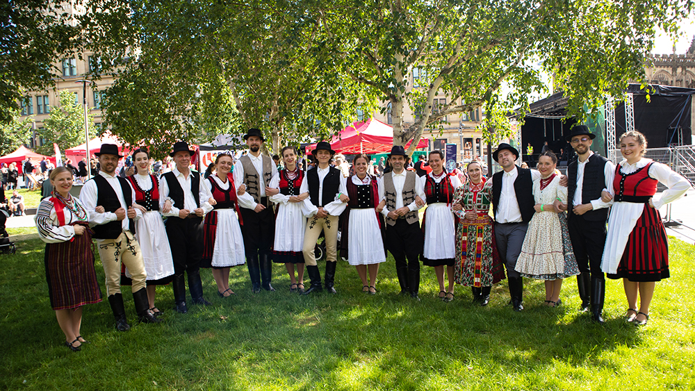 Hunique Dance group photo from Manchester 2022